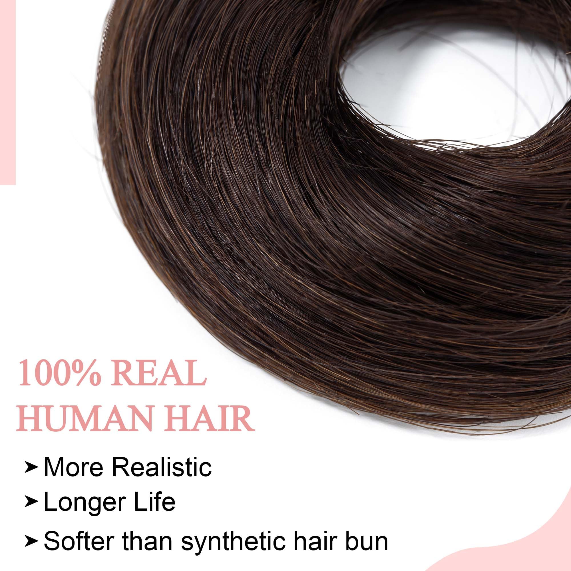 SEGO donut chignon attachment adds instant volume for a chic style.