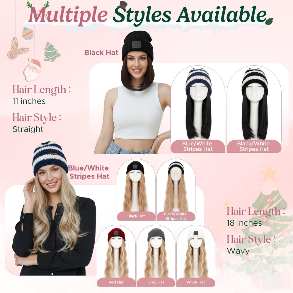 SEGOHAIR 18 inch hairpiece wavy adds length and natural movement