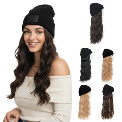 SEGOHAIR beanie wig winter style blends warmth with instant styling