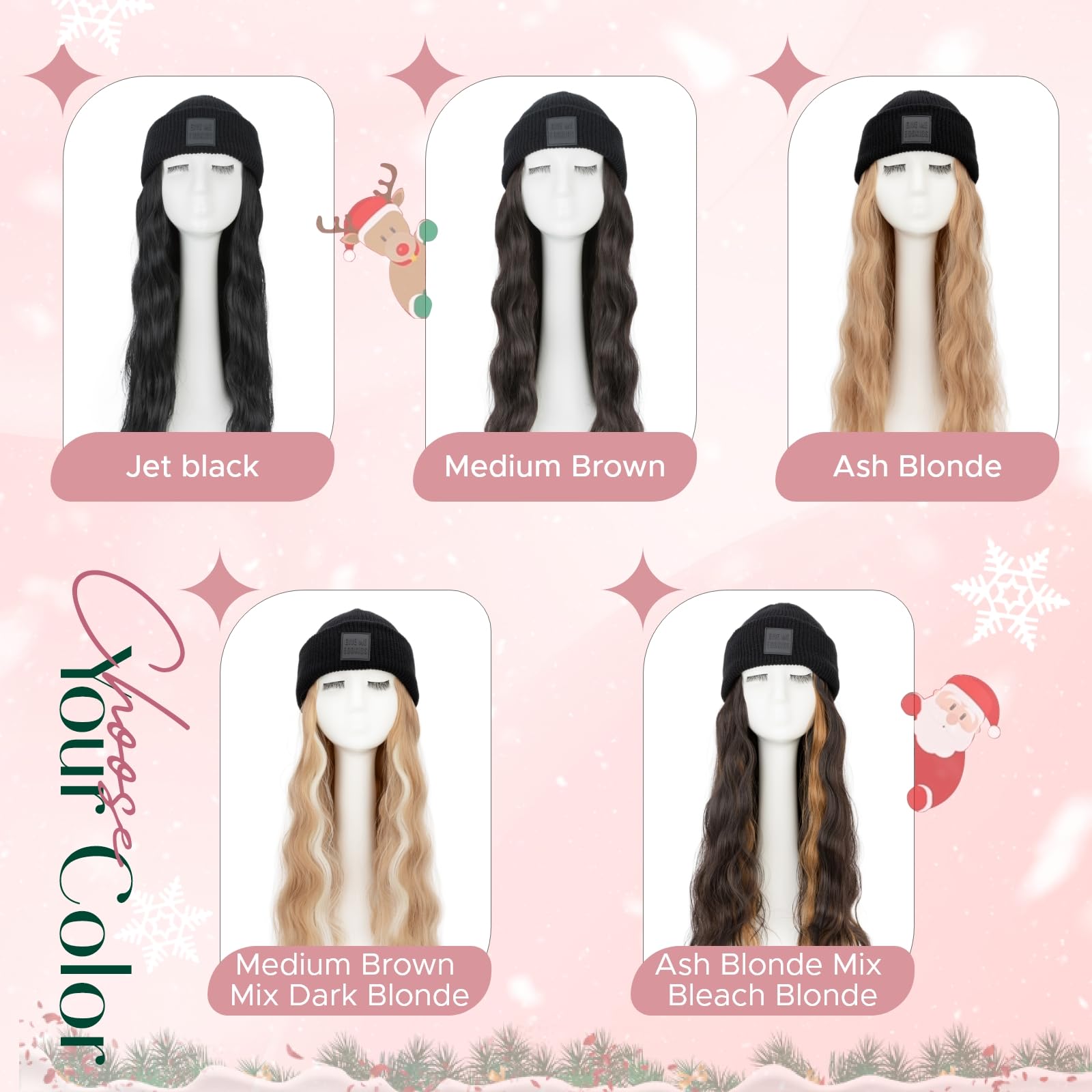 SEGOHAIR knit hat soft fabric for comfortable all day wear