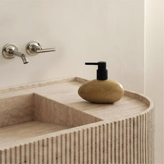 SEICASAYA dispenser pump provides smooth, controlled soap flow.