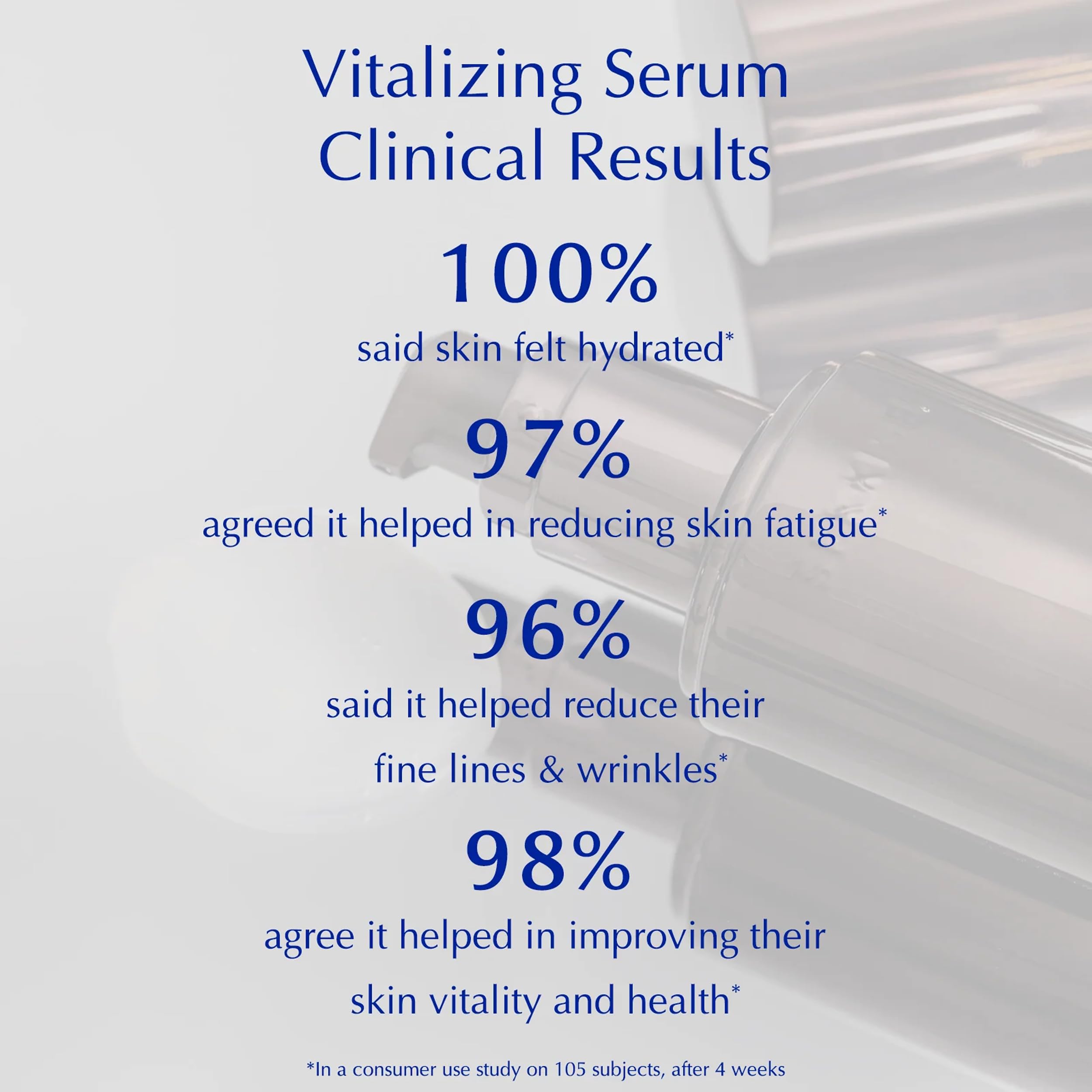 SEKKISEI Clear Wellness Serum texture swatch, light and fast-absorbing.