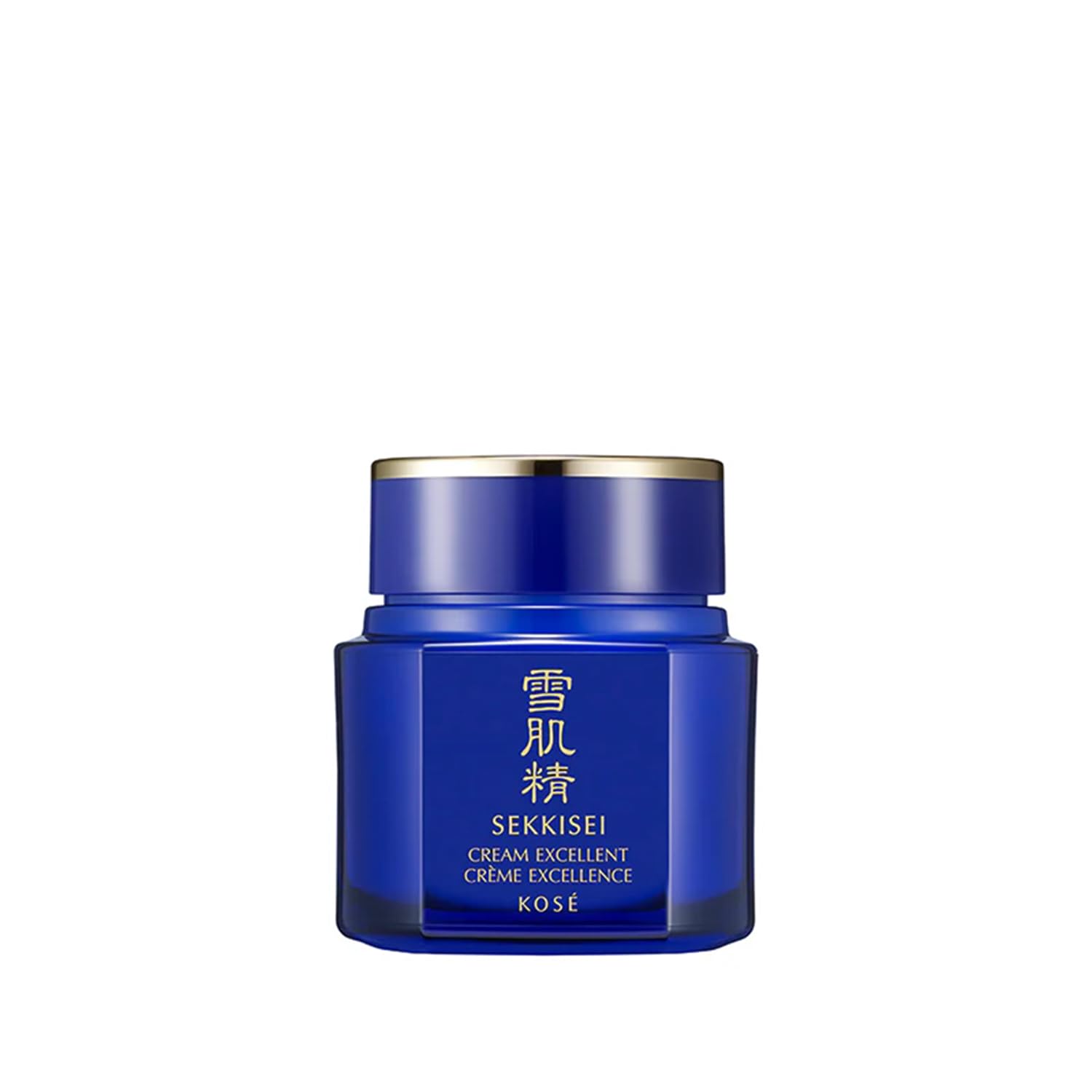 SEKKISEI Cream Excellent jar closeup highlighting a silky, hydrating texture