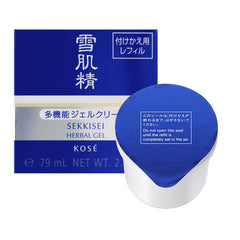 SEKKISEI Gel hydratant recharge, texture légère et pénétration rapide.