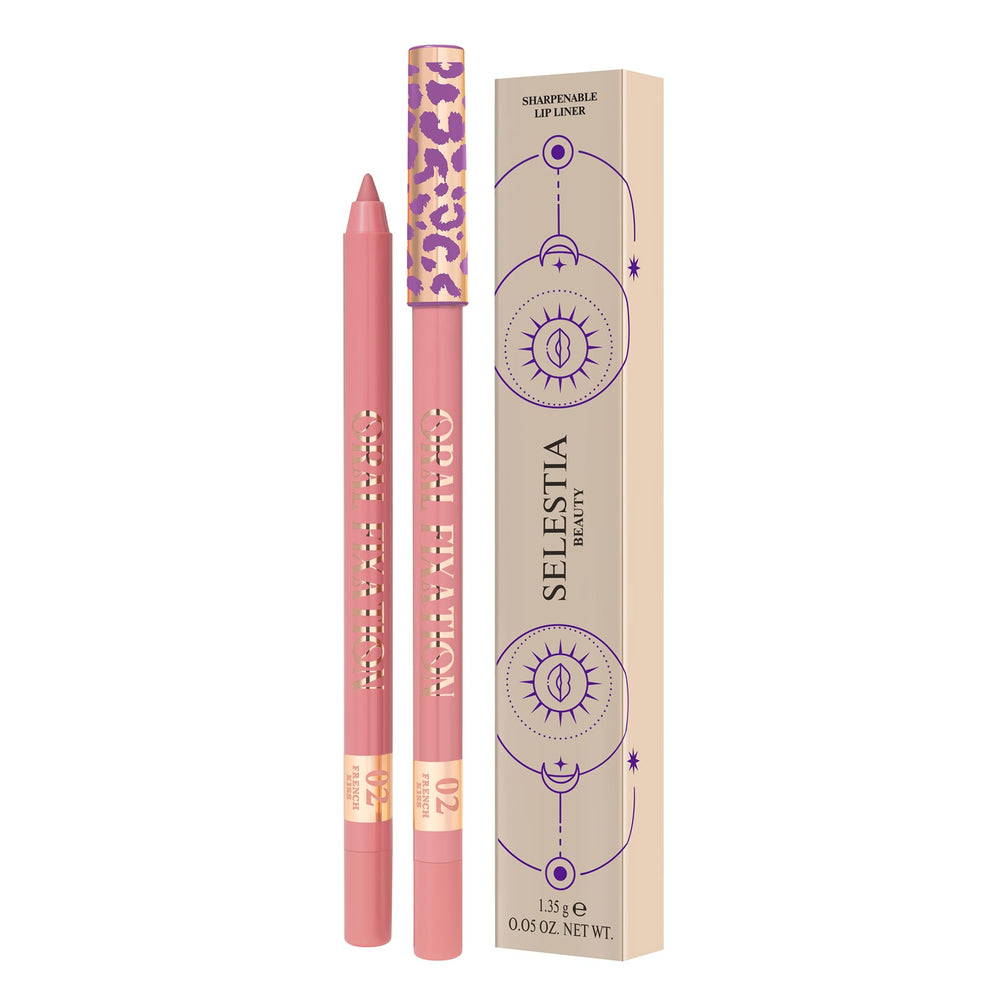 Long-wear formula of Oral Fixation lip liner resists smudging throughout the day.