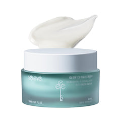 SELEVE Glow Caviar Cream bottle shown for daily hydrating use