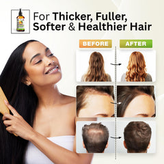 Hands apply Batana Oil to the scalp for nourishing massage.