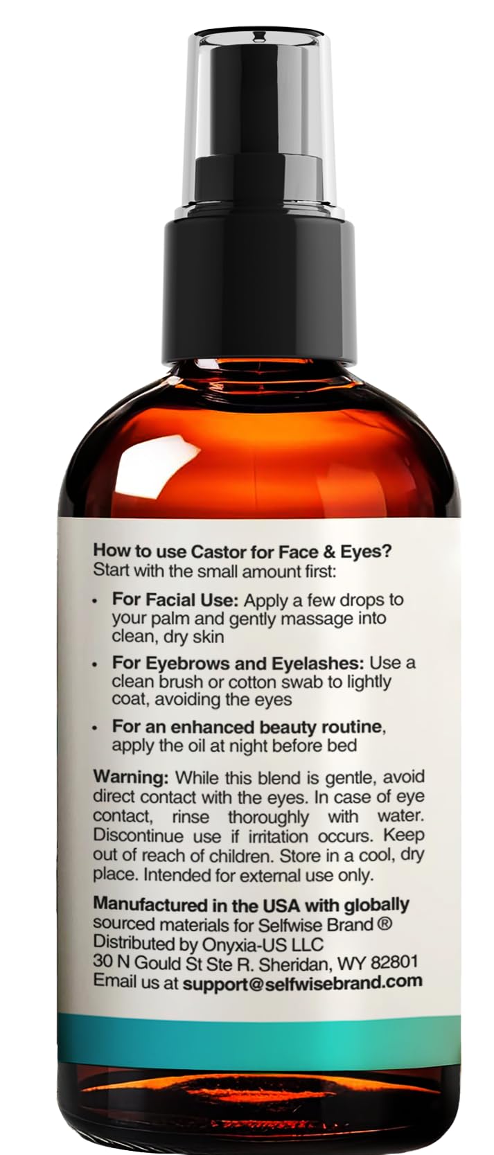 SelfWISE packaging close-up highlights eco-conscious design and organic formula.