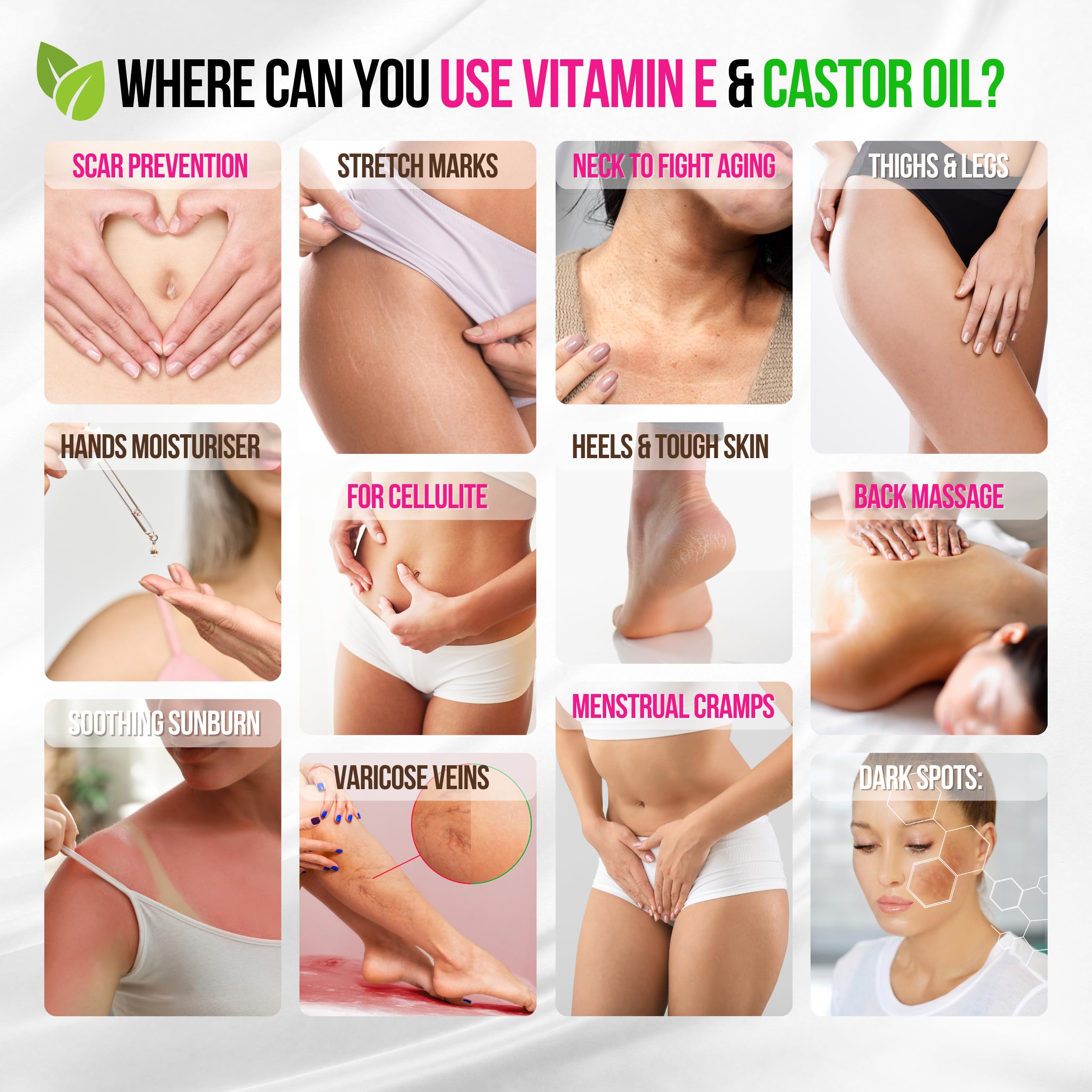 SELFWISE scar and cellulite focus massage showing targeted use.