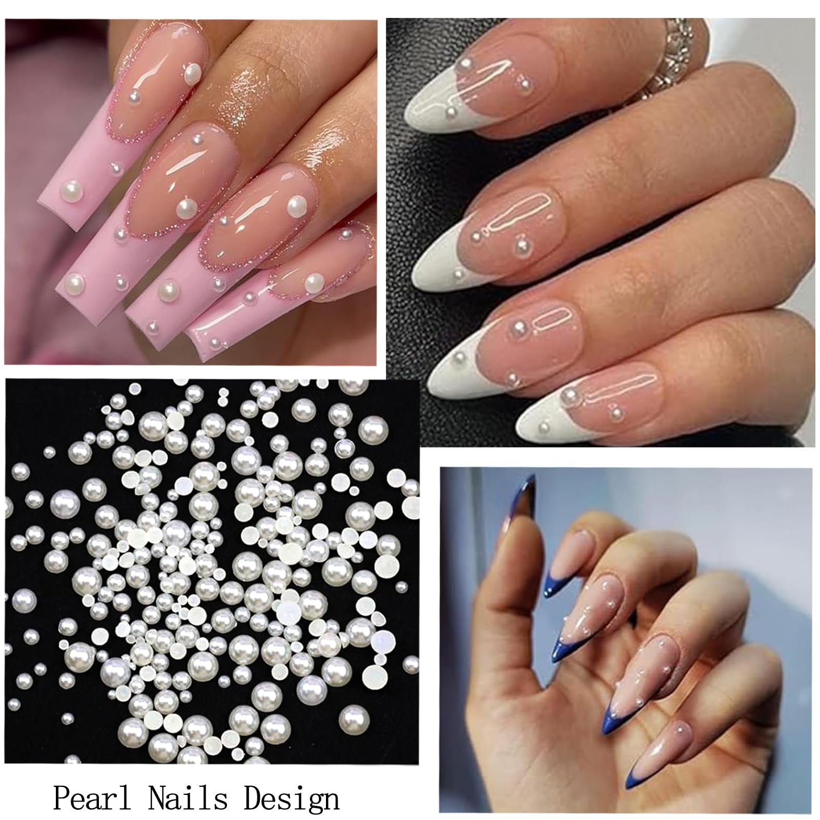 SEMATA precision tweezers and pickup pen aid precise decoration placement.