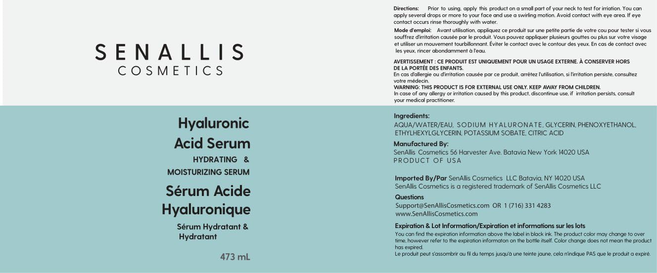 SenAllis Made in USA label emphasizes domestic manufacturing standards.