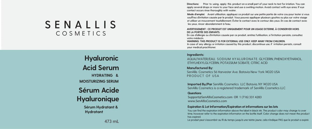 SenAllis Made in USA label emphasizes domestic manufacturing standards.