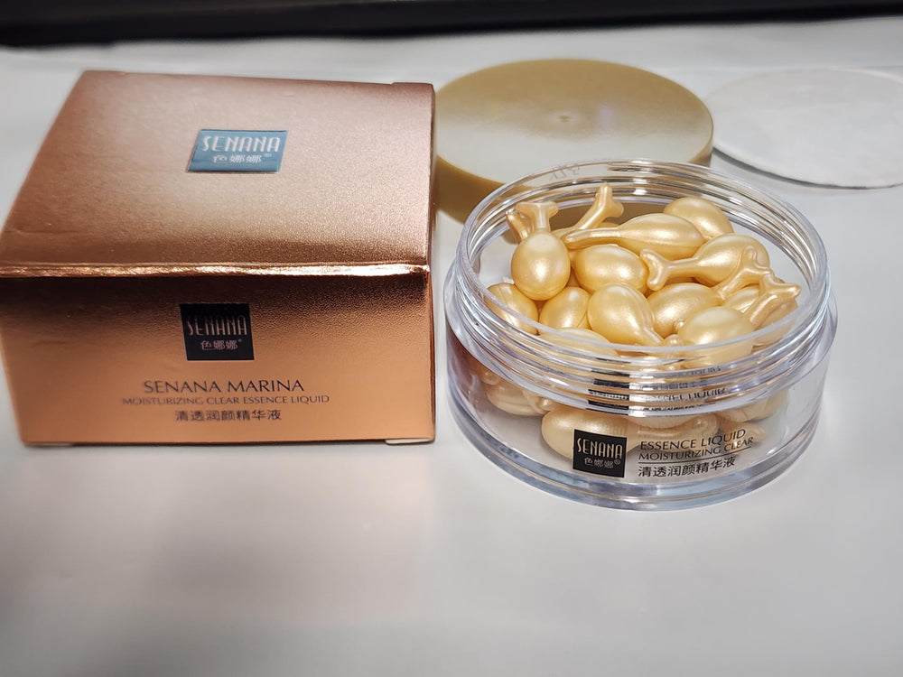 SENANA MARINA routine with night serum fits into a calm evening regimen.