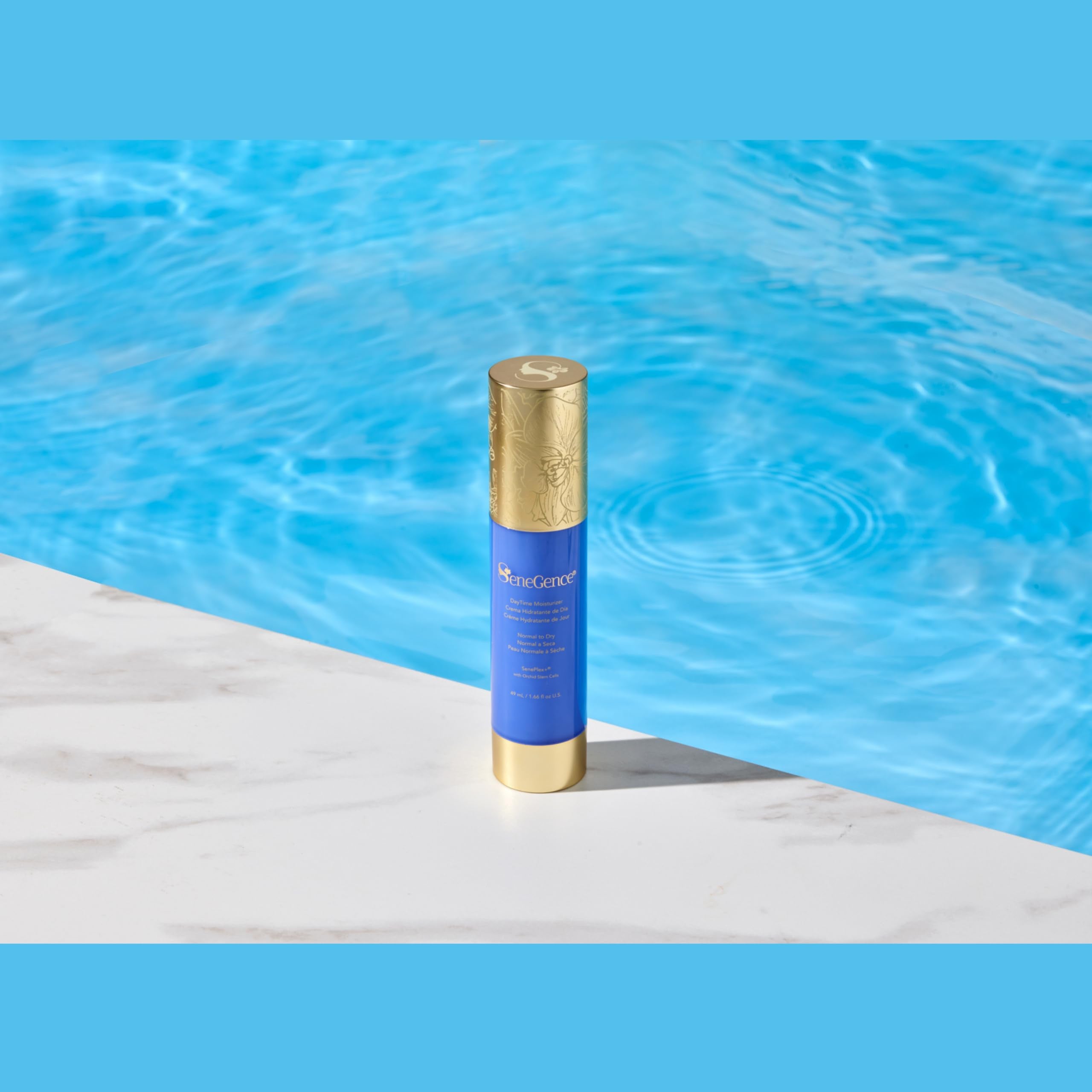 Visible glow after application indicating a healthy, radiant look.