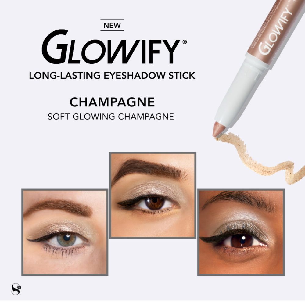 Glowify brow bone definition for subtle lift and color