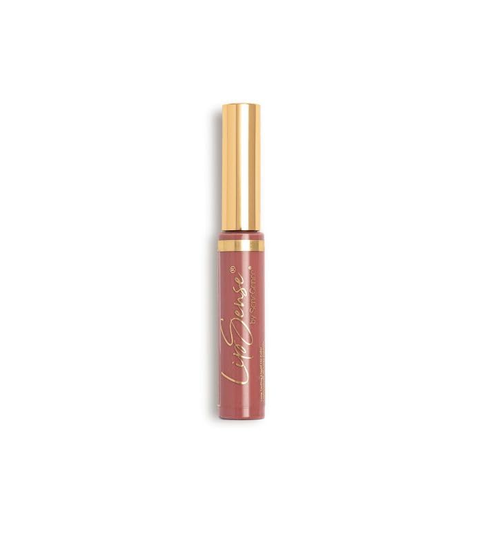 SeneGence LipSense 18-hour application close-up with fade-resistant color for all-day wear.