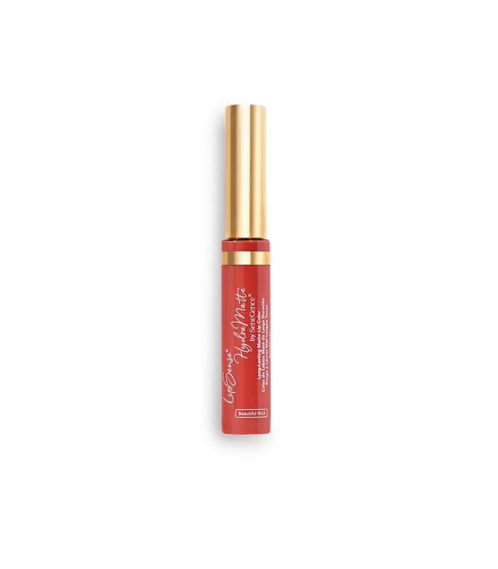 Senegence LipSense HydraMat swatch in bold color with lasting pigment.