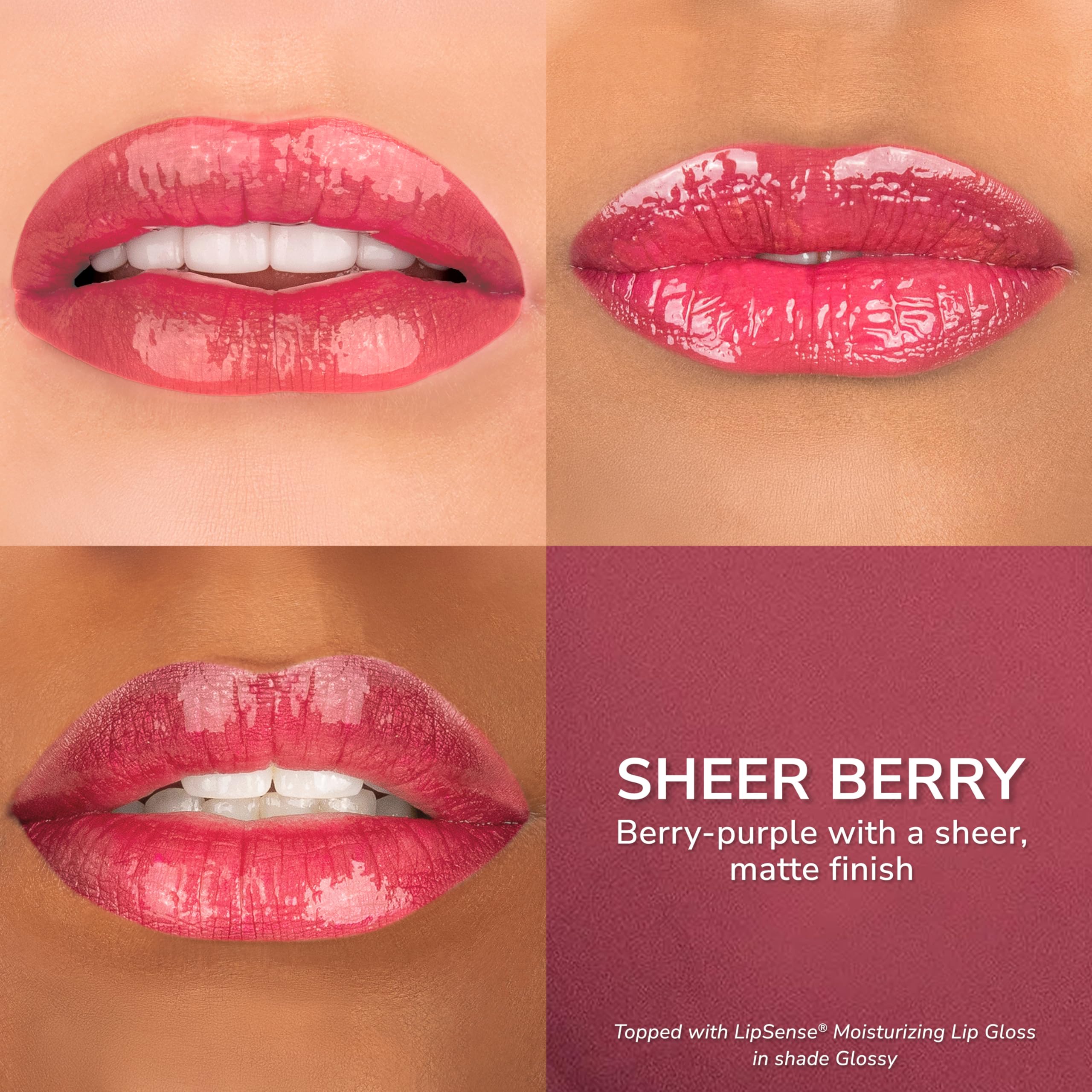 SeneGence LipSense with SenePlex+ nourishes lips