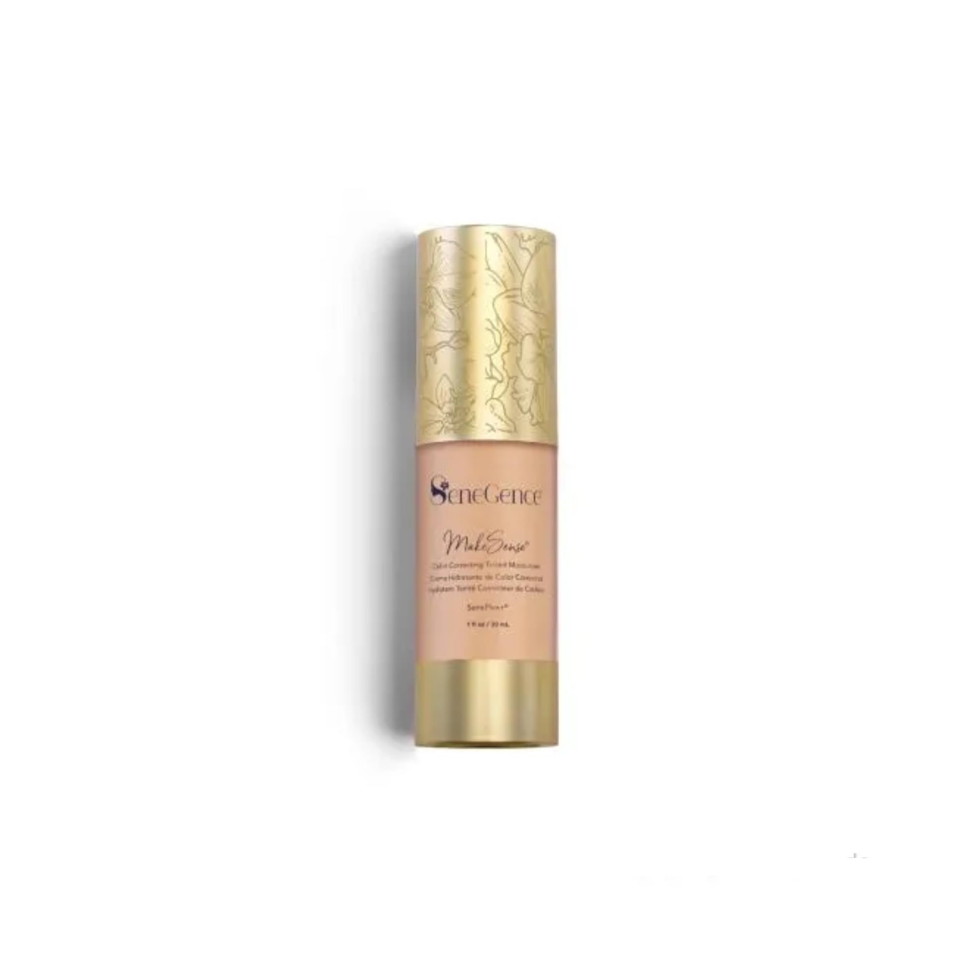 SeneGence MakeSense tinted moisturizer bottle delivering a natural, sheer glow.
