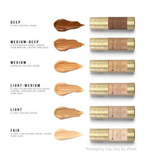 Senegence MakeSense bottle label highlights paraben-free, skin-friendly formula.