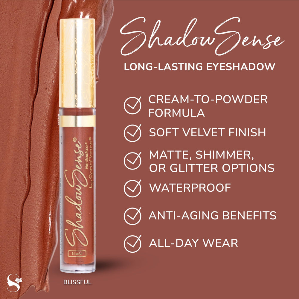 SeneGence ShadowSense offers versatile matte and shimmer shades for customizable looks.