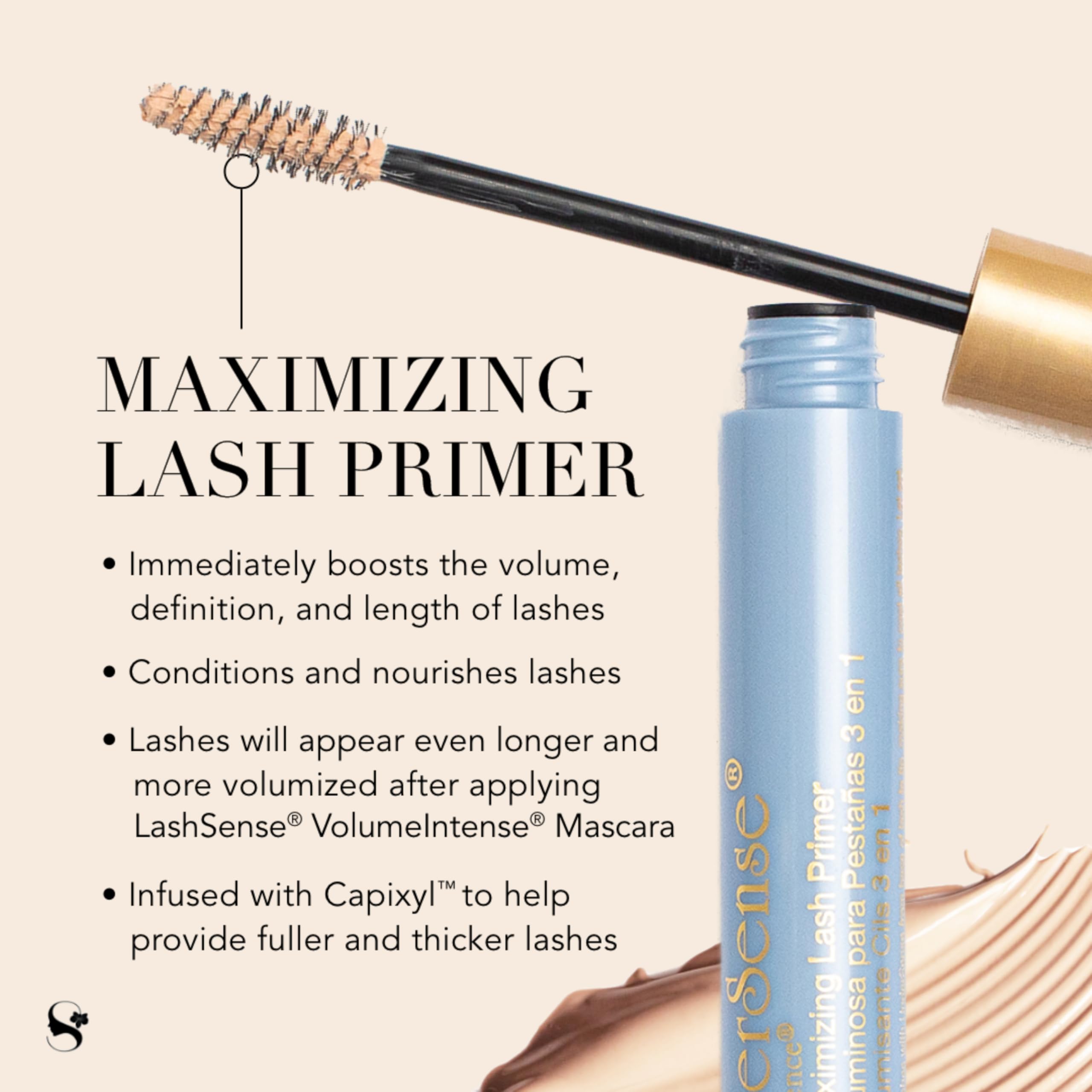 SeneGence UnderSense contains Biotinoyl Tripeptide-1 to support lash strength.