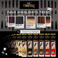 Quick weave setup using Sensationnel Empire Yaki for fast styling.