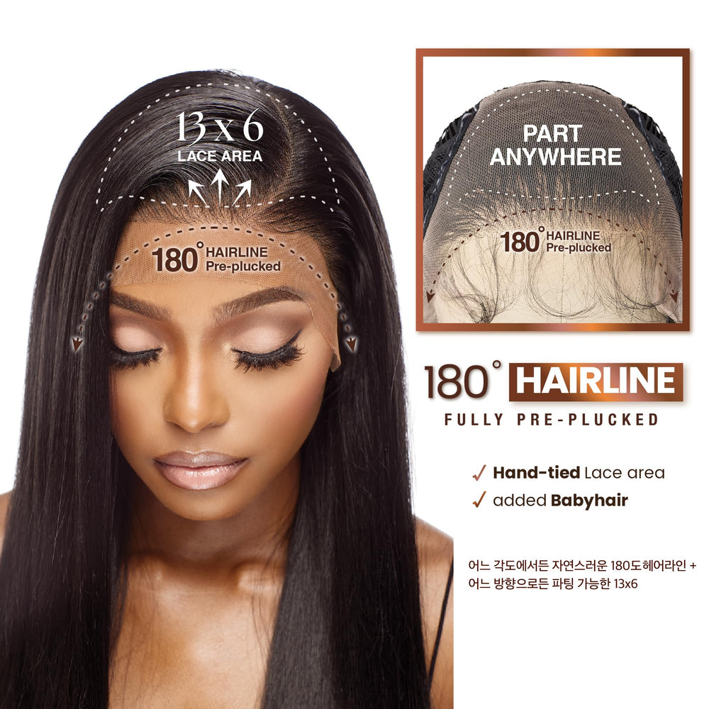 Sensationnel silicone lining secures the wig with reduced slippage.