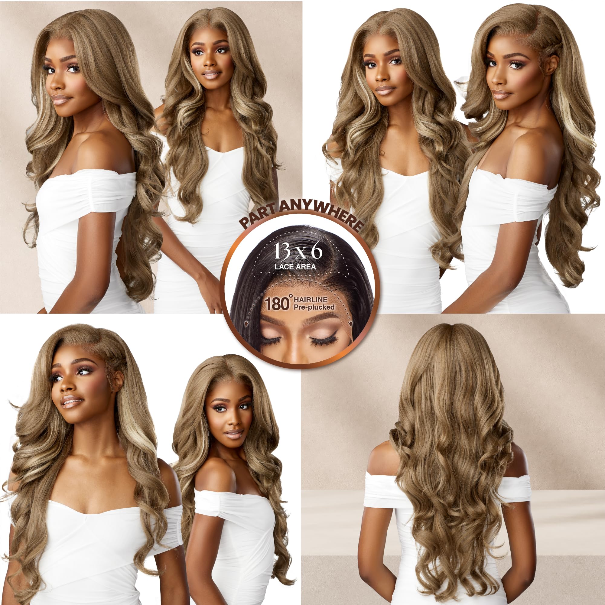 Sensationnel thin lace design enhances transparency for discreet wear.