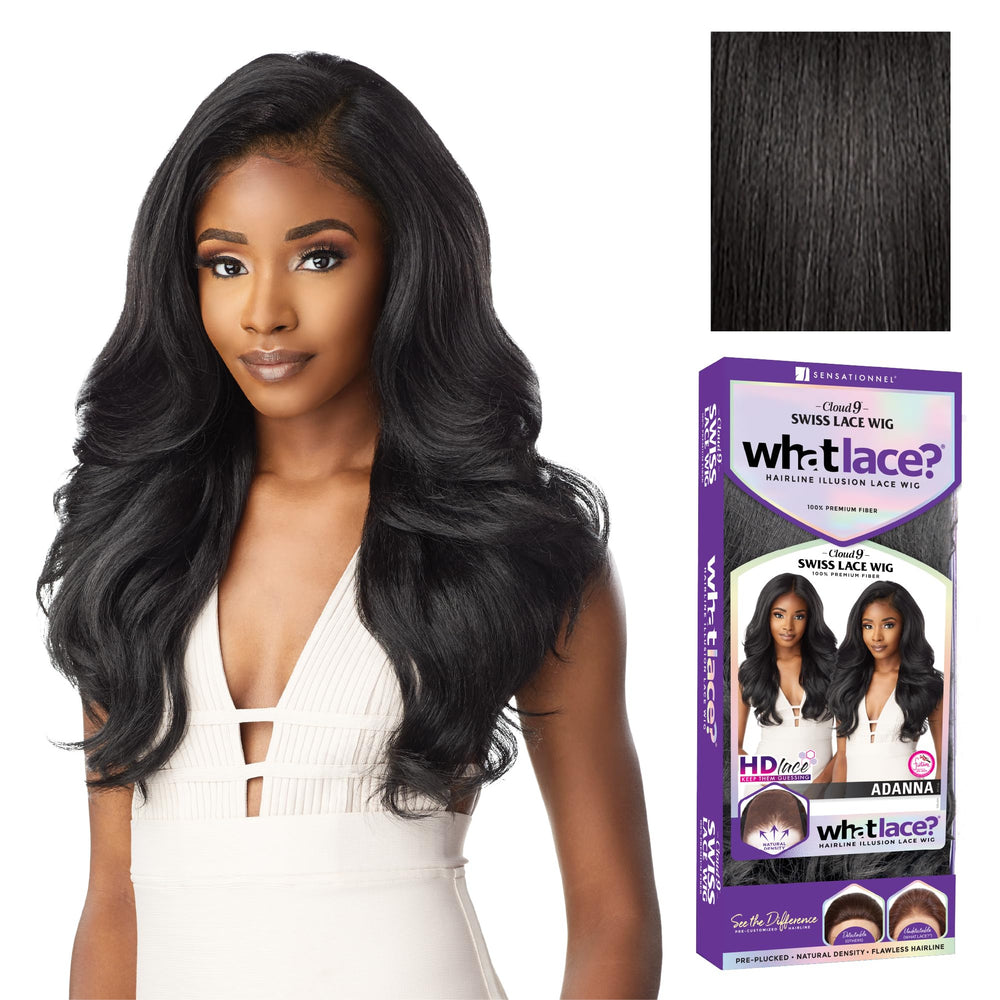 Sensationnel What Lace 13x6 wig with Adanna lacefrontal and natural HD lace front