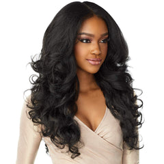 Sensationnel What Lace 13x6 wig, glueless fit with adjustable straps.