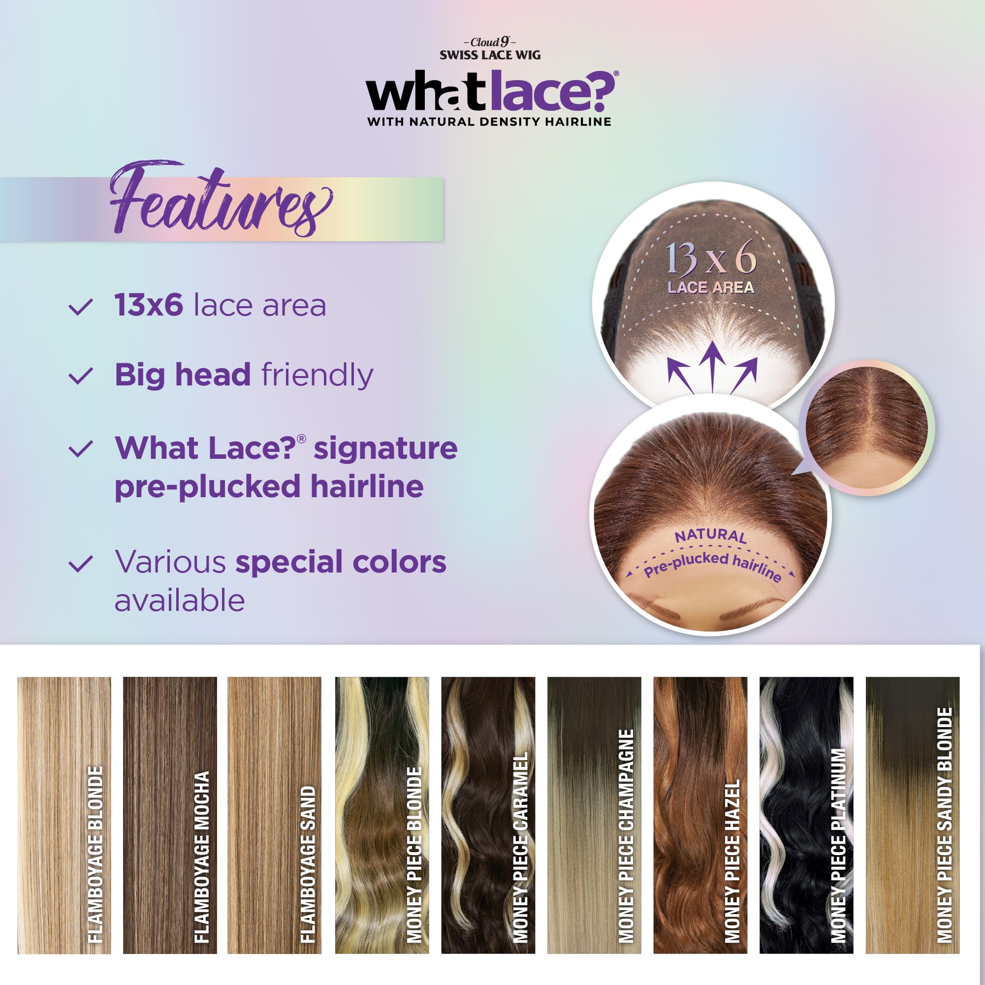 Natural-density silhouette on Sensationnel What Lace 13x6 wig
