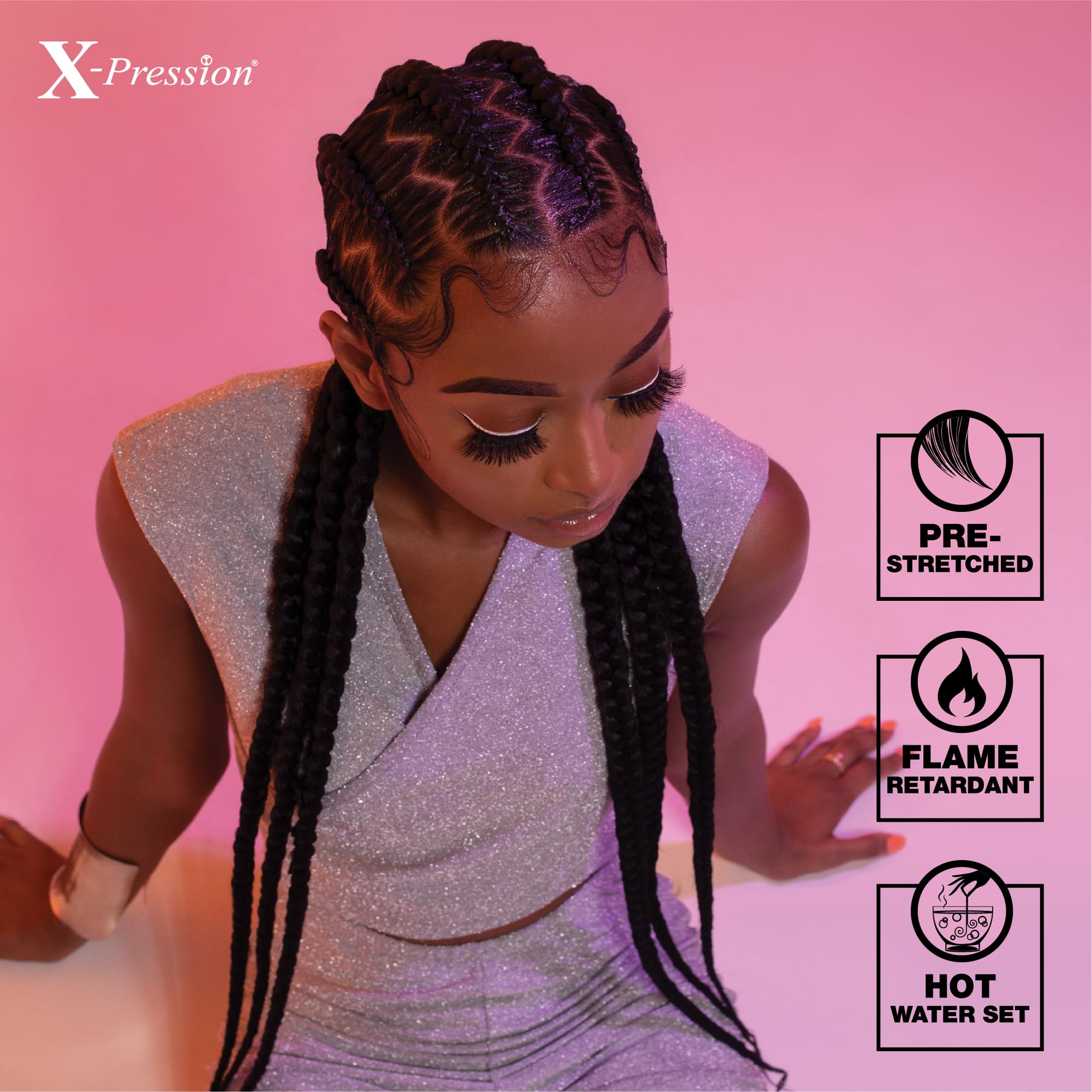 Sensationnel X-pression bohemian style braid for free flowing looks