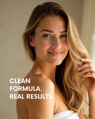 Hair with natural shine after Sense Awaken Your Conscience conditioning