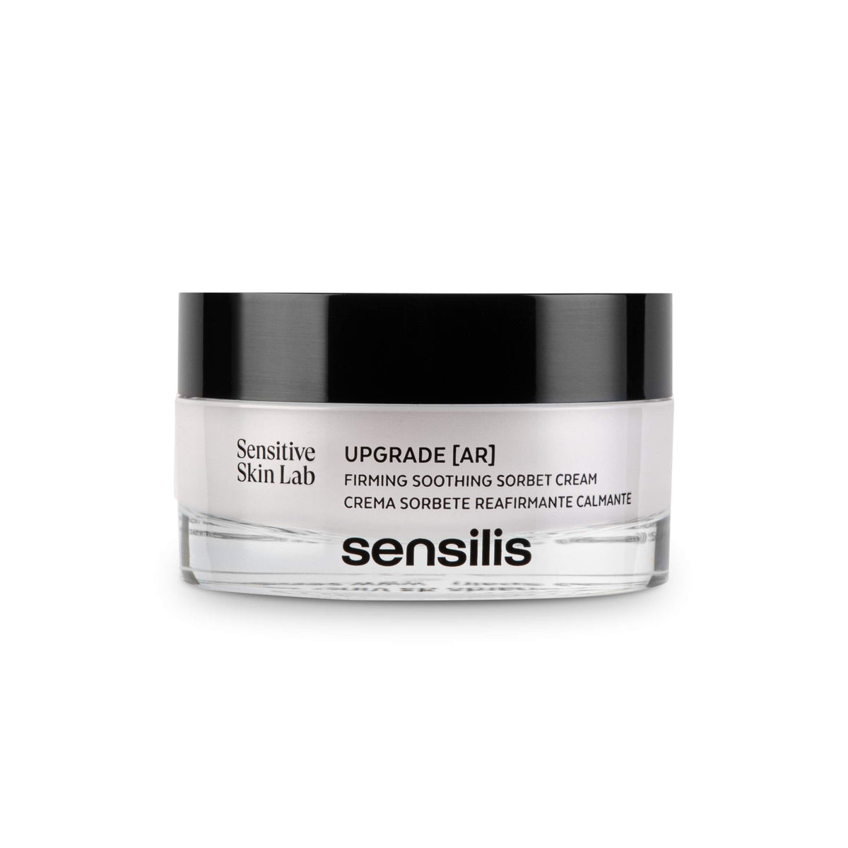 Sensilis Upgrade AR 50ml packaging shown for sensitive skin care