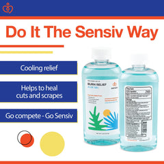 Sensiv generously applied to affected skin for best results