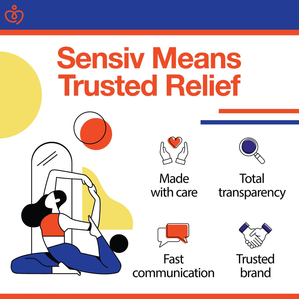 Sensiv after-sun skin care scene showing soothing renewal