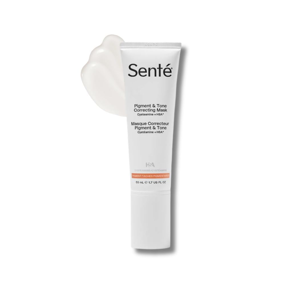 Sente Cysteamine HSA bottle front view, highlighting packaging and product identity for even tone support