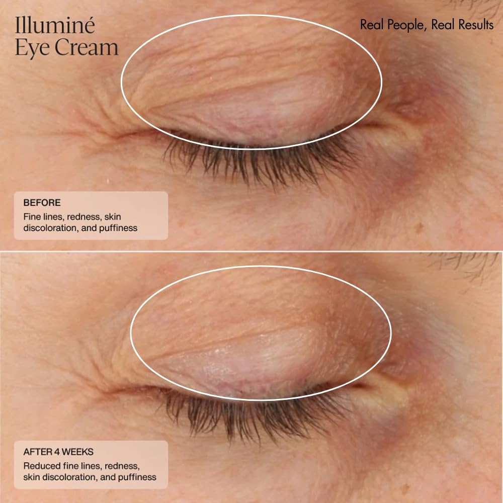 Sente Illumine Eye Cream fragrance-free label on packaging