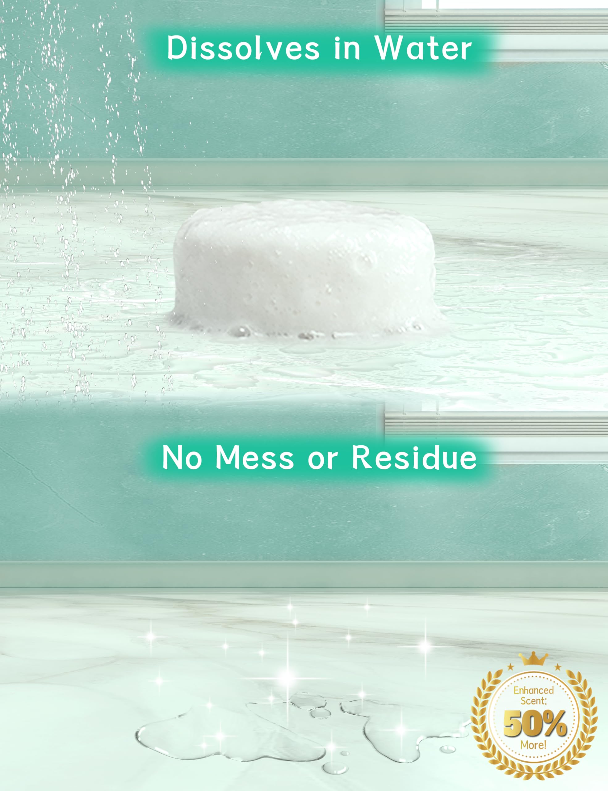SEONNIX double-infused menthol-eucalyptus shower steamer for stronger aroma
