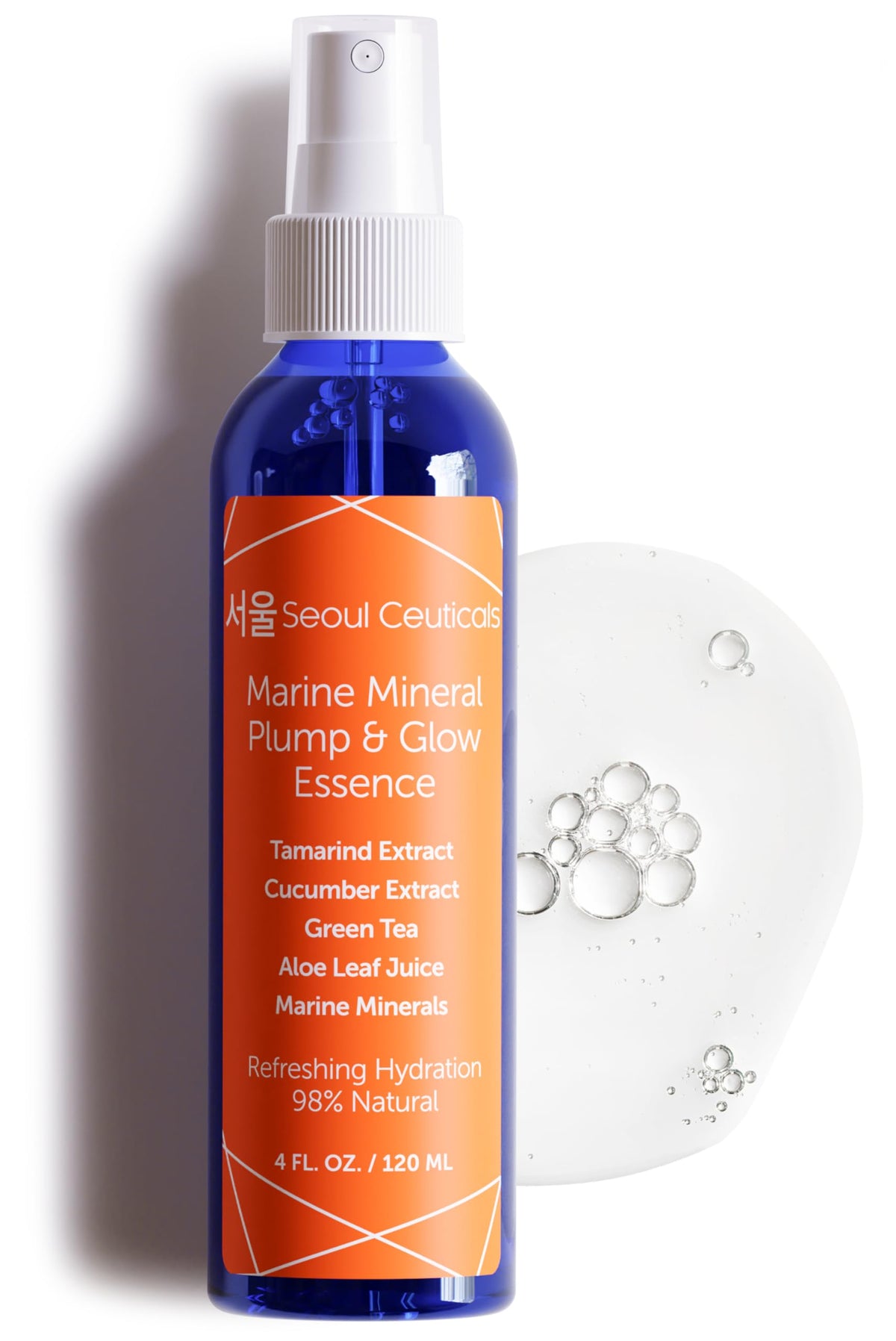 SeoulCeuticals bottle mist for refreshing facial hydration.