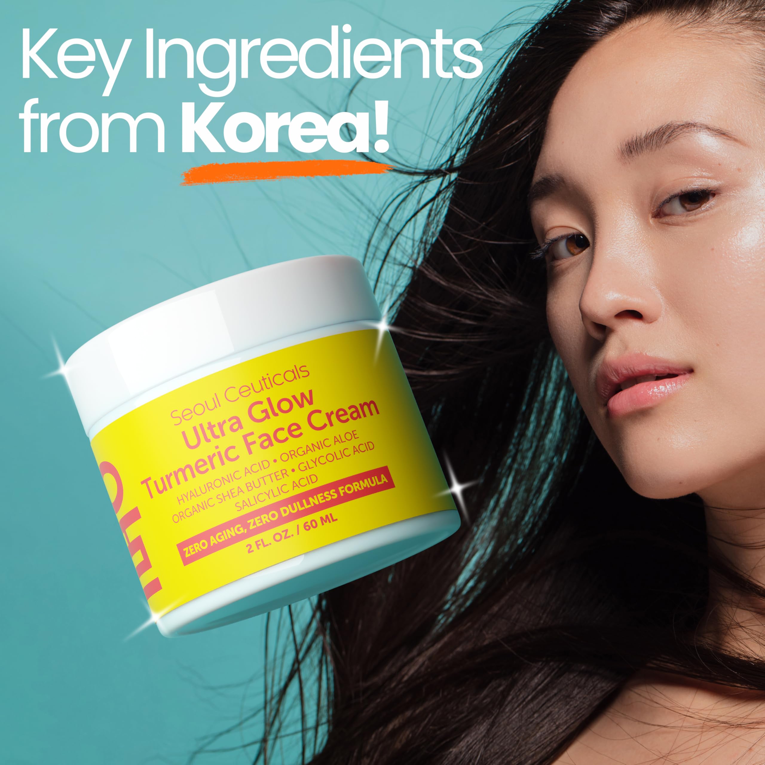 SeoulCeuticals even-tone look as dull skin is treated