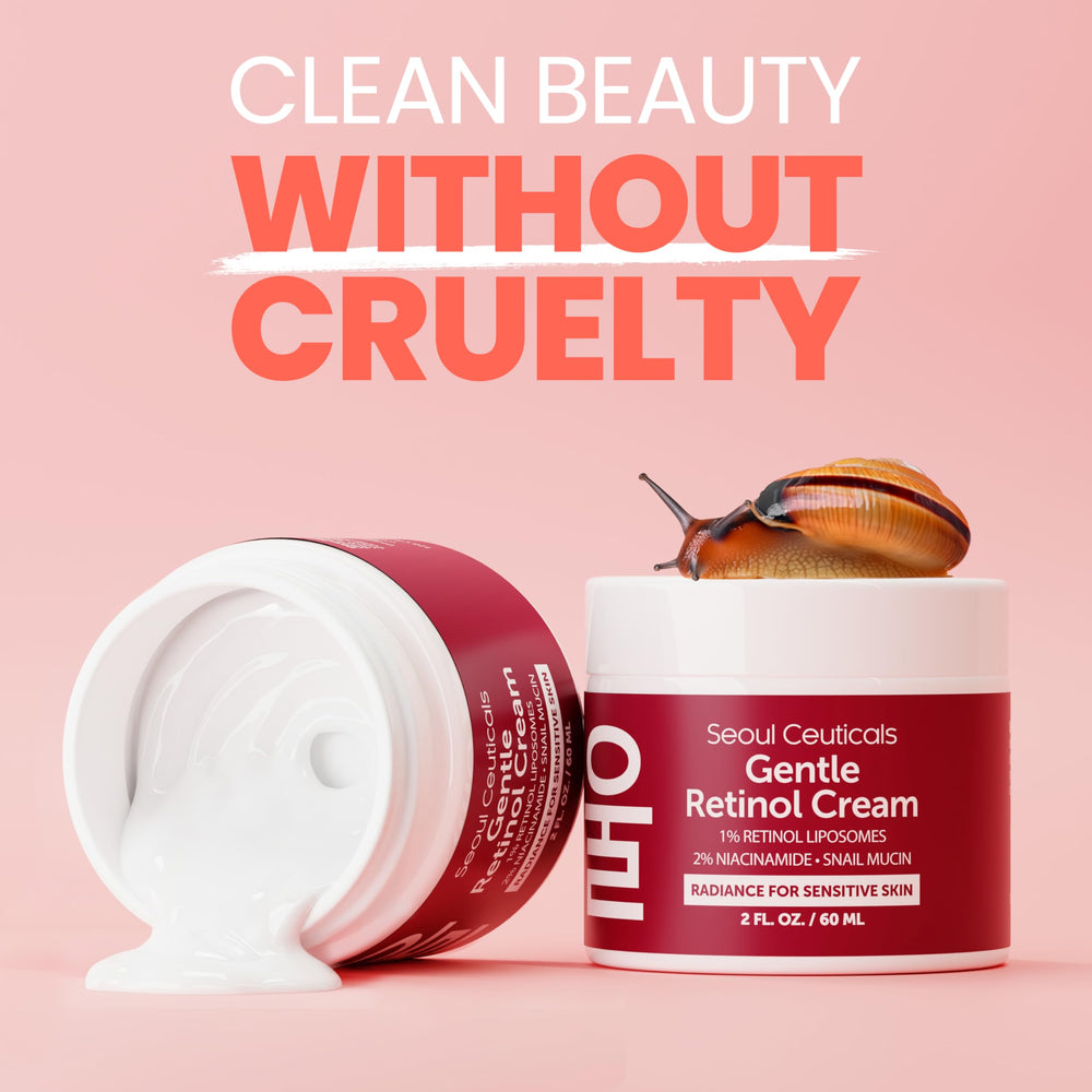 SeoulCeuticals night routine shot with jar for serene evening care