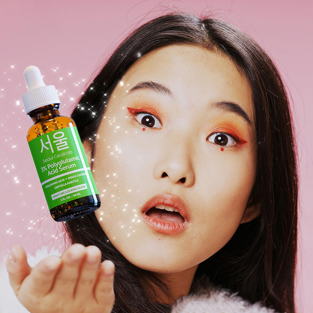 SeoulCeuticals serum dropper close-up for smooth, even application.