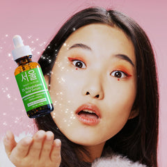 SeoulCeuticals serum dropper close-up for smooth, even application.
