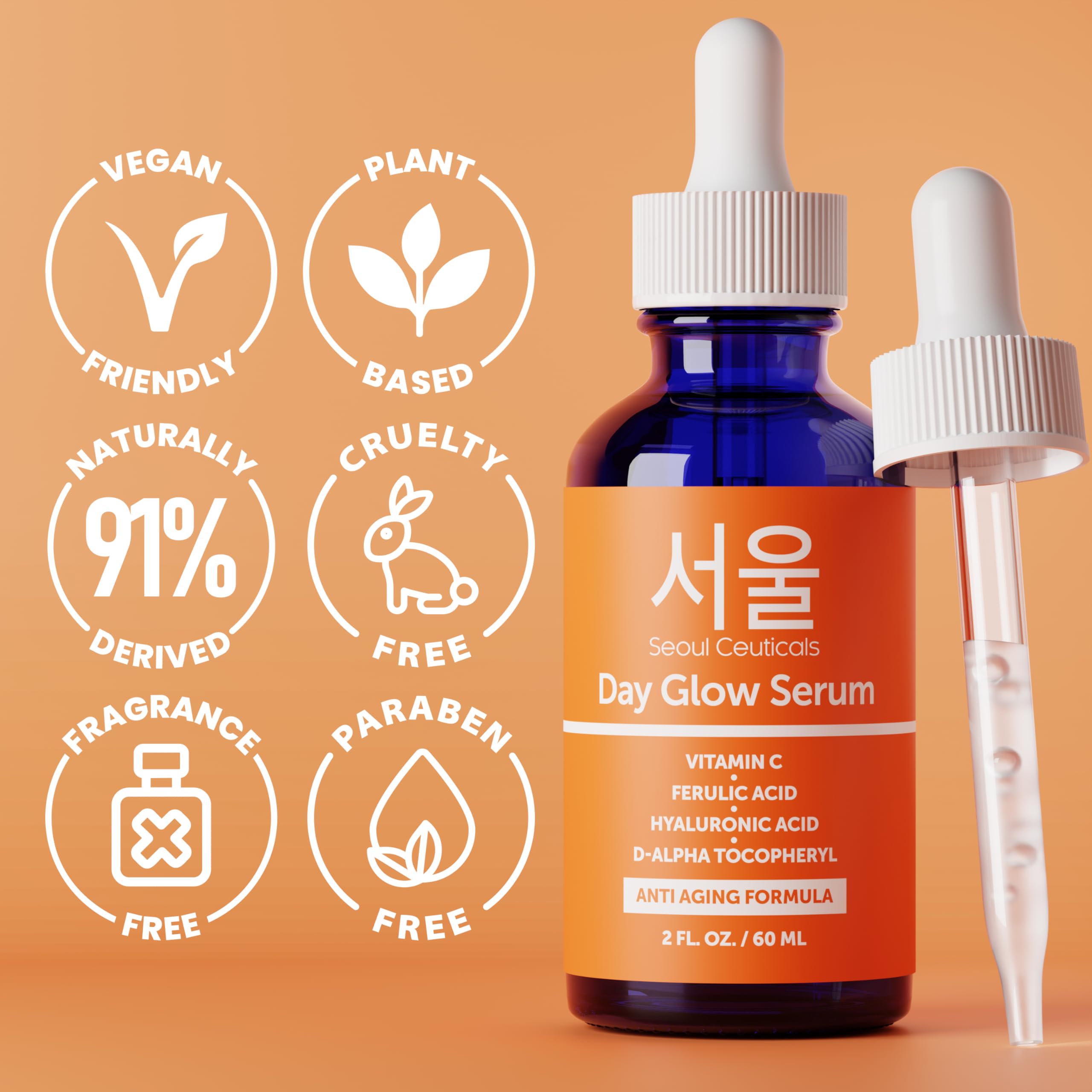 SeoulCeuticals pump dispense demonstrates easy, controlled serum application.