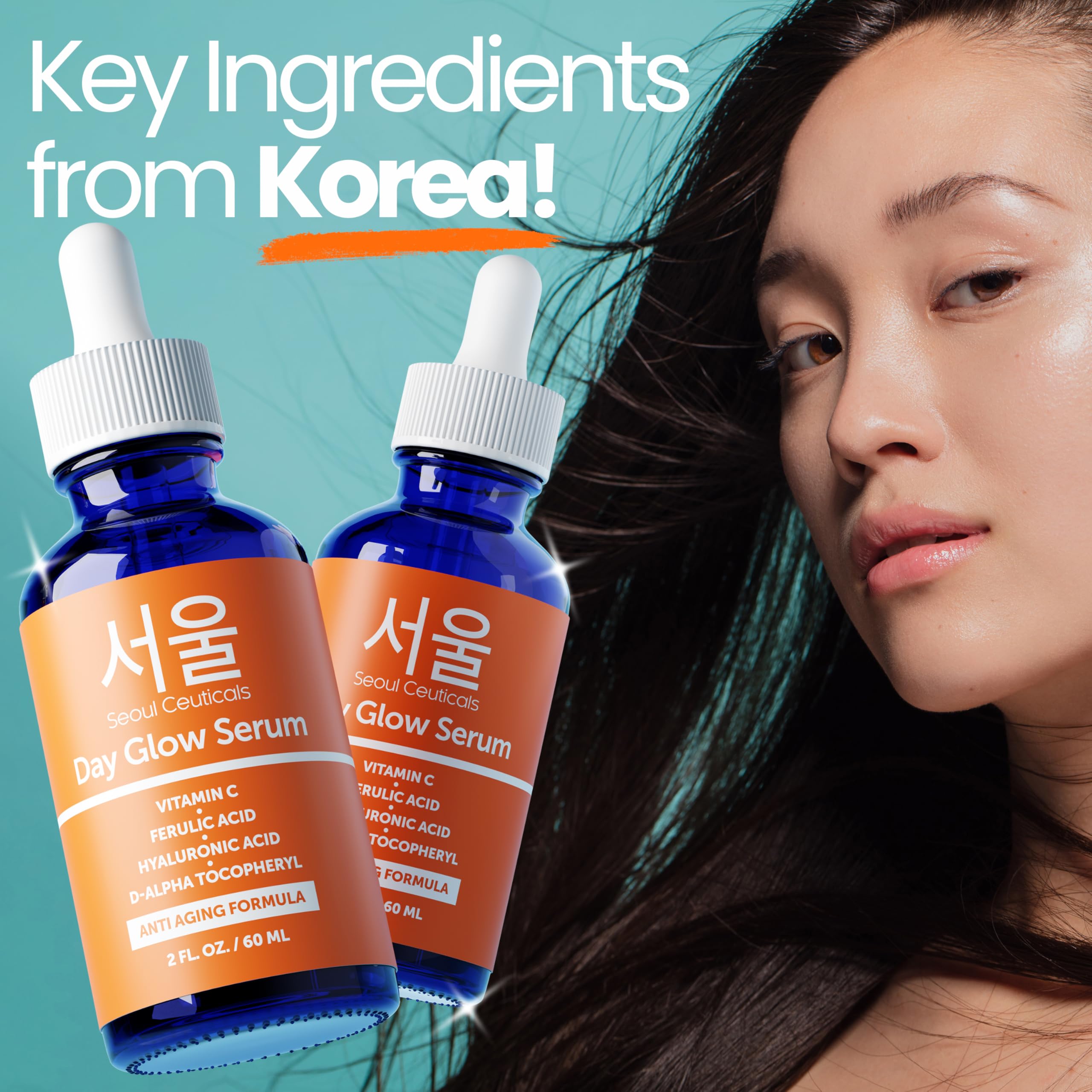 SeoulCeuticals under makeup ready skin scenario supports smoother makeup application.