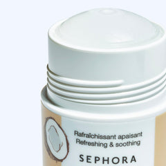 SEPHORA Coconut Solid Deodorant stick closeup showing creamy texture for smooth glide
