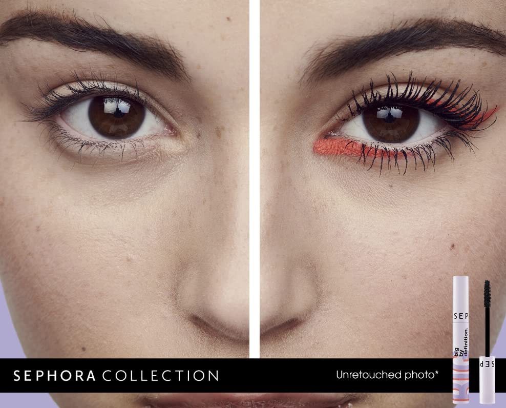 Sephora Collection Big By Definition Mascara straight wand highlights precise application and lift
