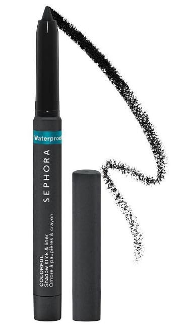 SEPHORA Colorful Multi-Stick Black Matte for waterproof eye color and precise liner